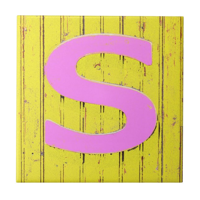 Letter s tile (Front)