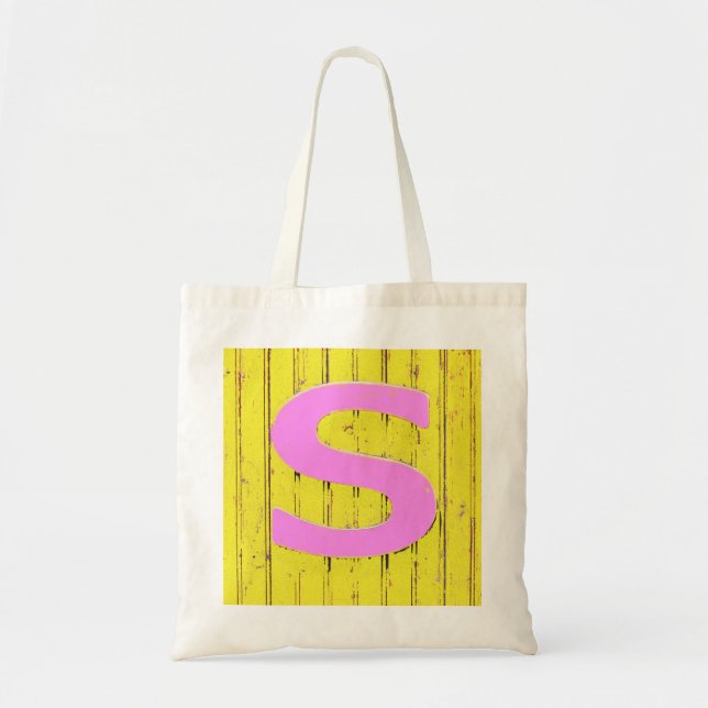 Letter s tote bag (Front)