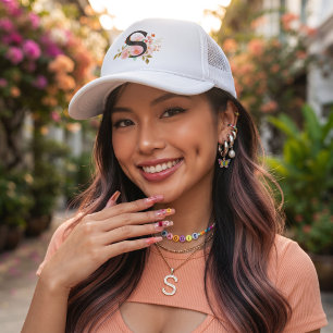 Letter S Trucker Hat