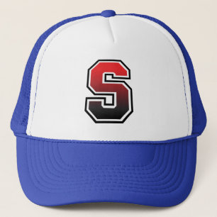 Letter S Trucker Hat