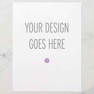 Letter Sized Flyer Printing (8"x11.5")