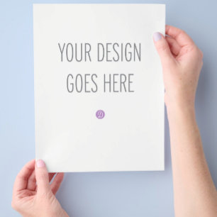 Letter Sized Flyer Printing (8"x11.5")