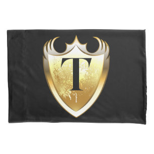 Letter T Capital Alphabet Pillowcase