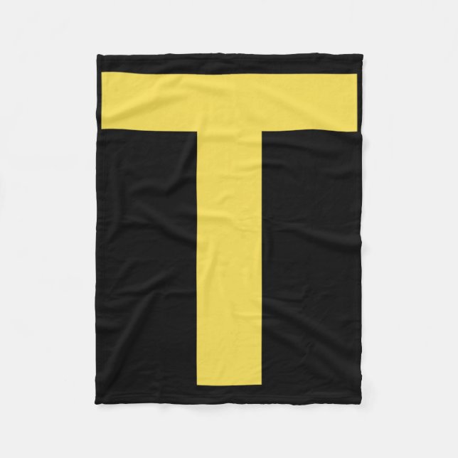 Letter T Fun Chipmunk Group Matching Halloween Cos Fleece Blanket (Front)