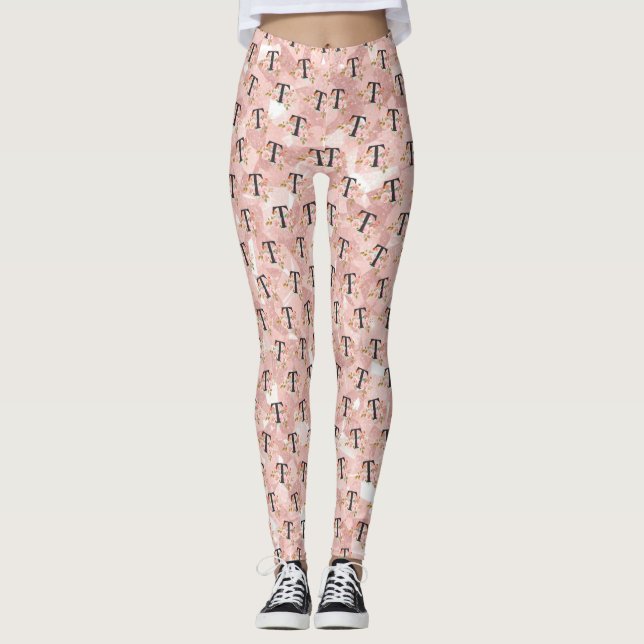 Letter T Leggings (Front)