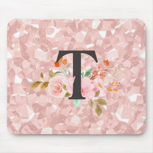 Letter T Mouse Mat (Front)