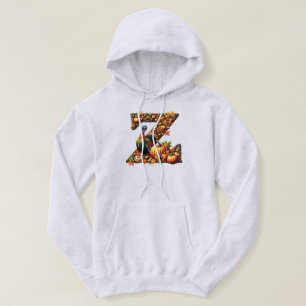 Letter Thanksgiving turkey style  Hoodie