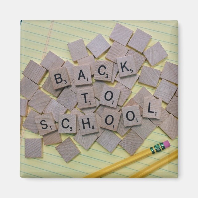 Letter Tiles Magnet (Front)