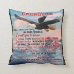 Letter To My Grandson Gift,Love Baby Boy Gift Idea Cushion<br><div class="desc">Letter To My Grandson Gift, Love Baby Boy Gift Idea</div>