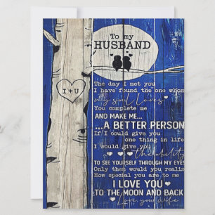 Letter To my Husband Husband Gift