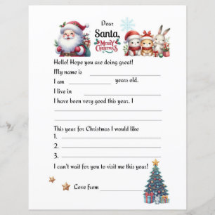 Letter to Santa 