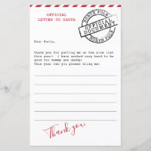 Letter to Santa - Kids Package