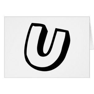 Letter U
