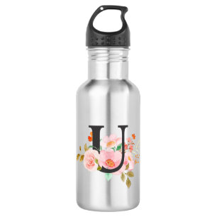 Letter U 532 Ml Water Bottle