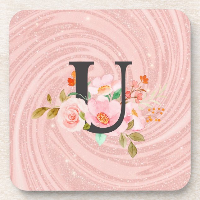 Letter U Coaster (Front)