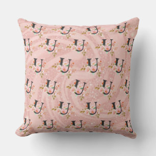 Letter U Cushion