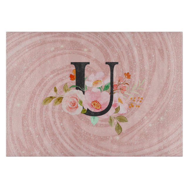Letter U Cutting Board (Front)