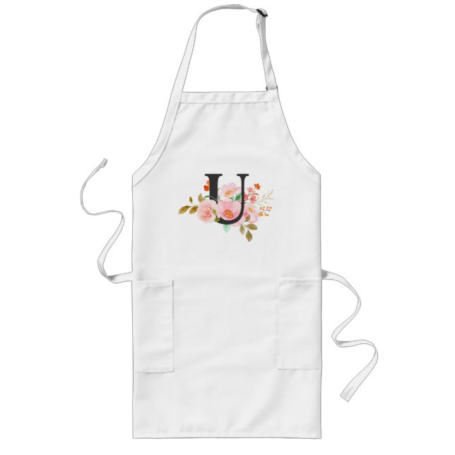 Letter U Long Apron (Front)