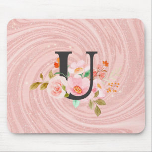 Letter U Mouse Mat