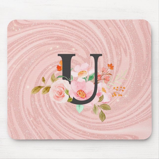 Letter U Mouse Mat (Front)