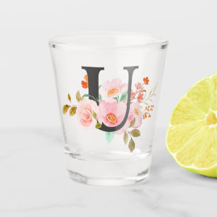Letter U Shot Glass