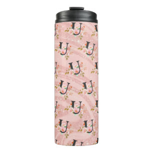 Letter U Thermal Tumbler