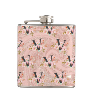 Letter V Hip Flask