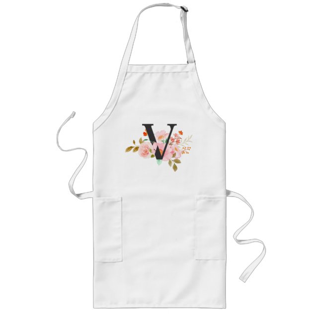 Letter V Long Apron (Front)