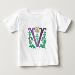 Letter V Monogram Baby T-Shirt