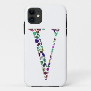 Letter V Monogram iPhone 11 Case