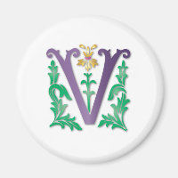 Letter V Monogram