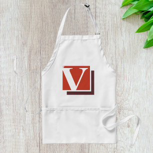 Letter V Standard Apron