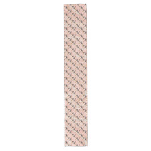 Letter W Long Table Runner