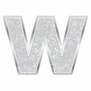 Letter W Photo Sculpture Decoration