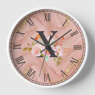 Letter X Clock