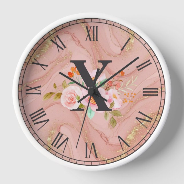 Letter X Clock (Front)