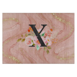 Letter X Cutting Board