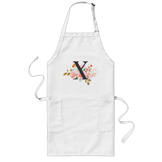 Letter X Long Apron (Front)