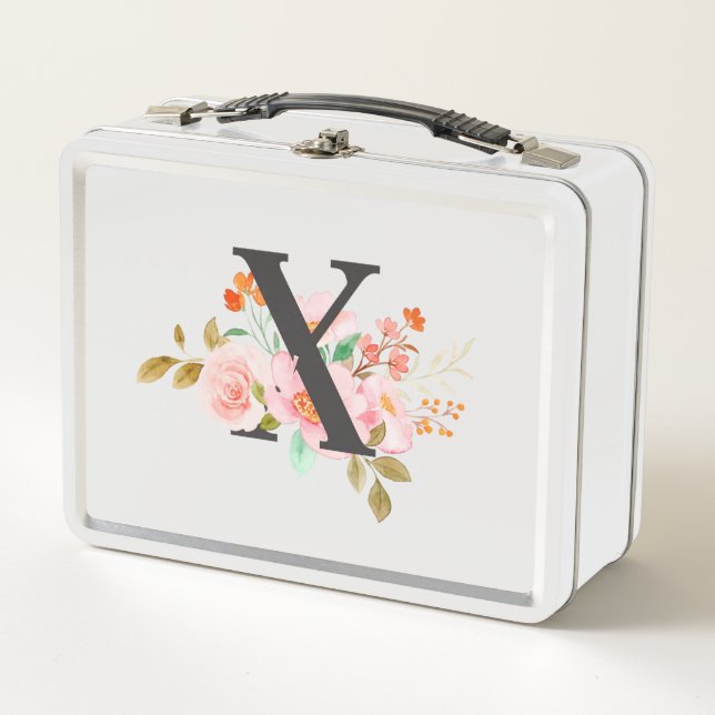 Letter X Metal Lunch Box (Front)