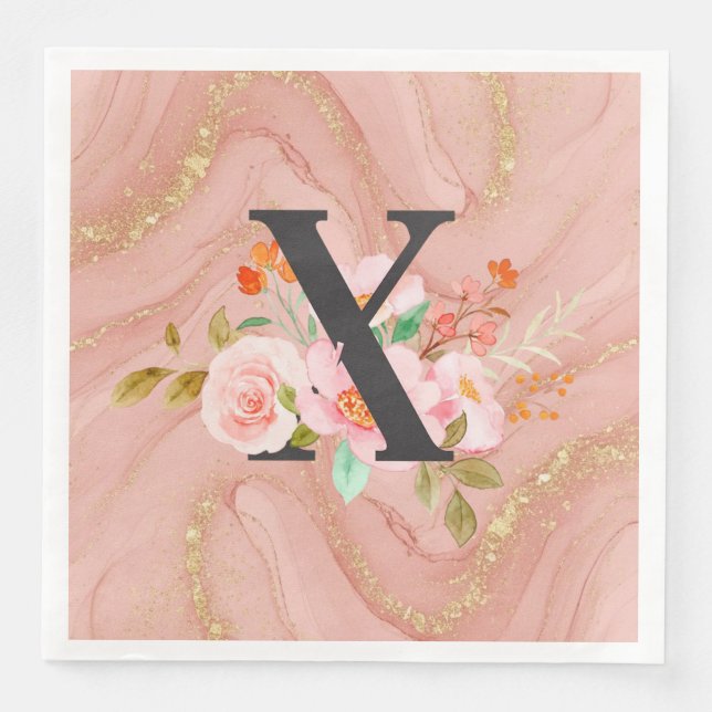 Letter X Napkin (Front)
