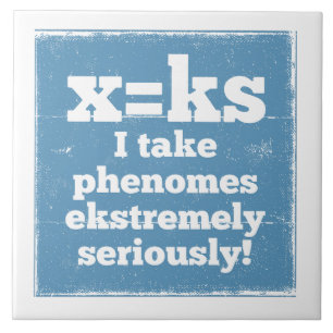letter x phenome ks sound phonics tile