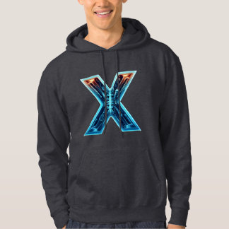 "Letter X: Xtreme Xcellence, Xtraordinary Style Hoodie