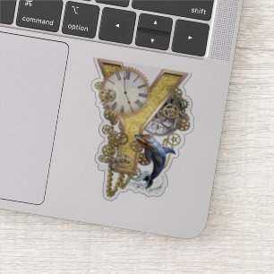 Letter Y Birthday customisation Sticker