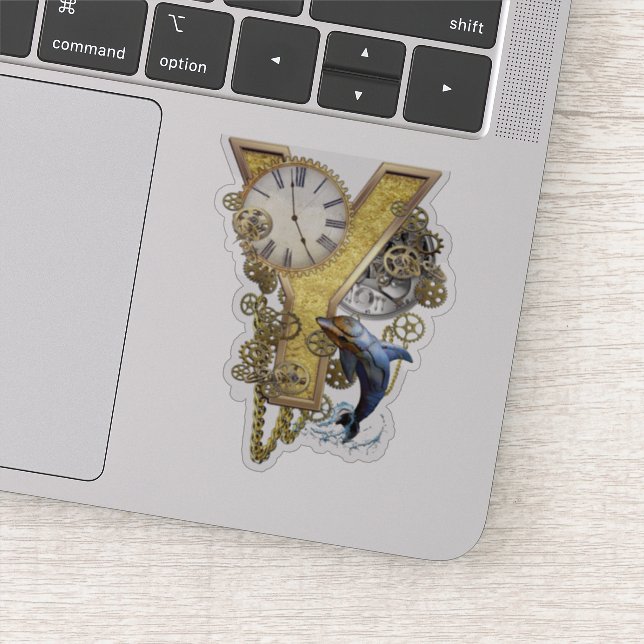 Letter Y Birthday customisation Sticker (Detail)