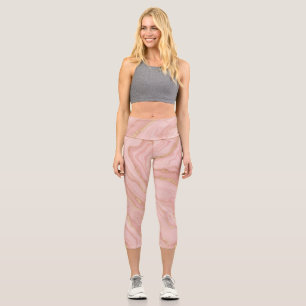 Letter Y Capri Leggings