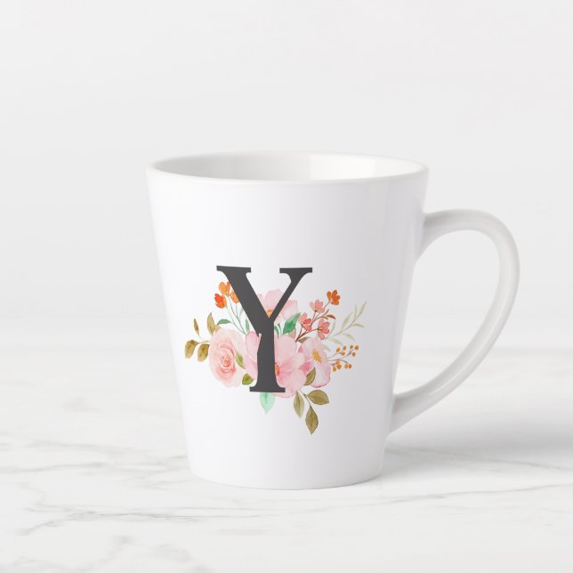 Letter Y Latte Mug (Right)