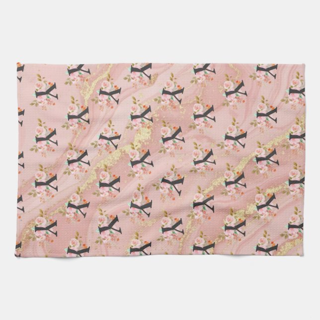 Letter Y Tea Towel (Horizontal)