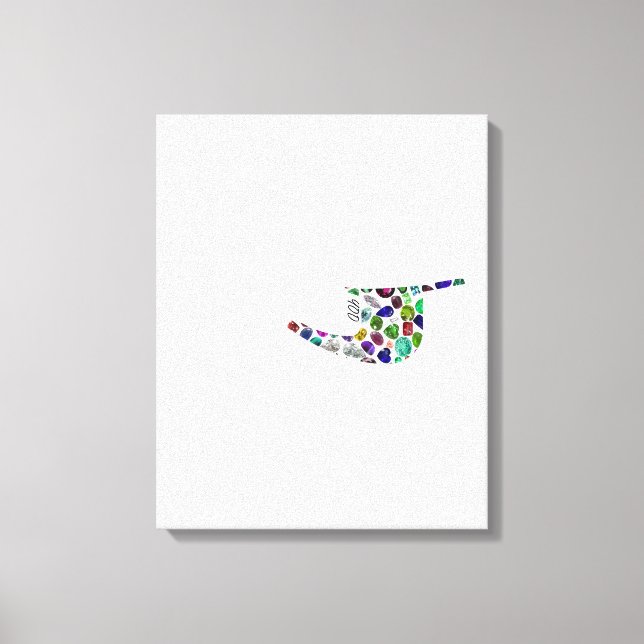 Letter 'YOD' Canvas Print (Front)