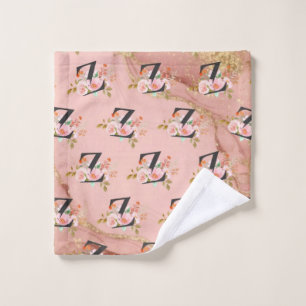 Letter Z Bath Towel Set