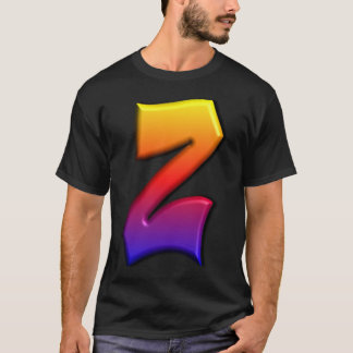Letter Z, Colourful Graffiti Alphabet Z    T-Shirt